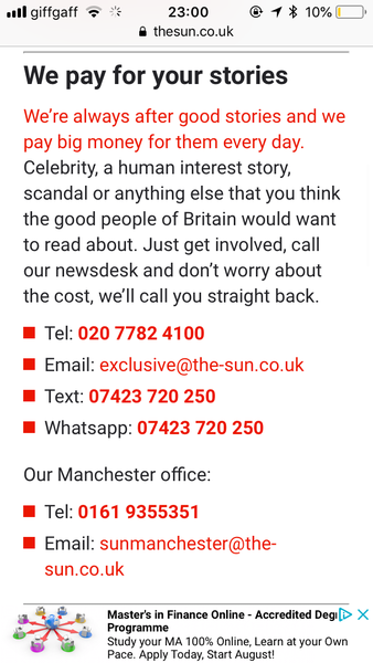 To ask how one 'goes to the papers'?