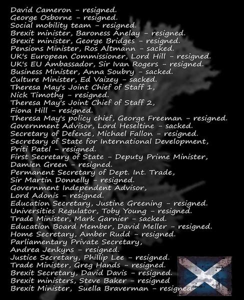 Westministenders: May's Turd Way covered in Donald's Glittery Tickertape from his Parade