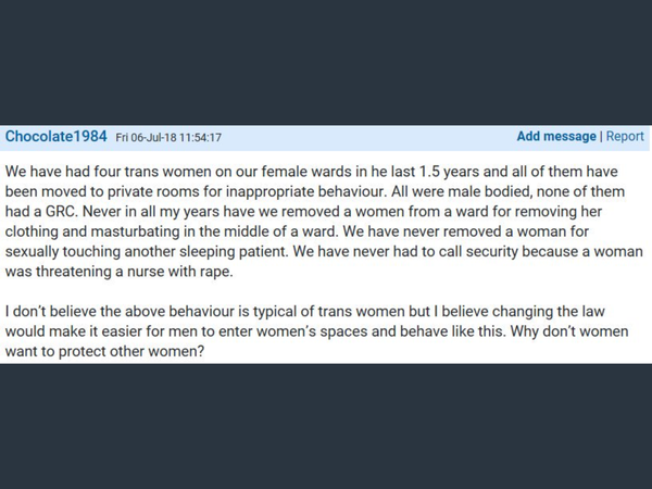 Your comments for Penny Mordaunt