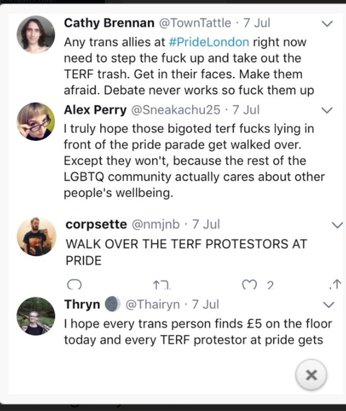 Lesbians react to London Pride