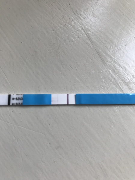 Faint line on a 10 iu/l test...