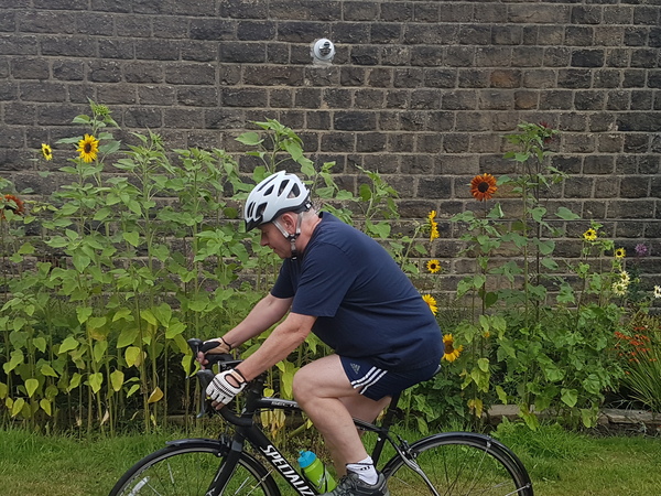 Psst! Get your drug testing kit here! TdF 2018. The MN Peloton rides out.