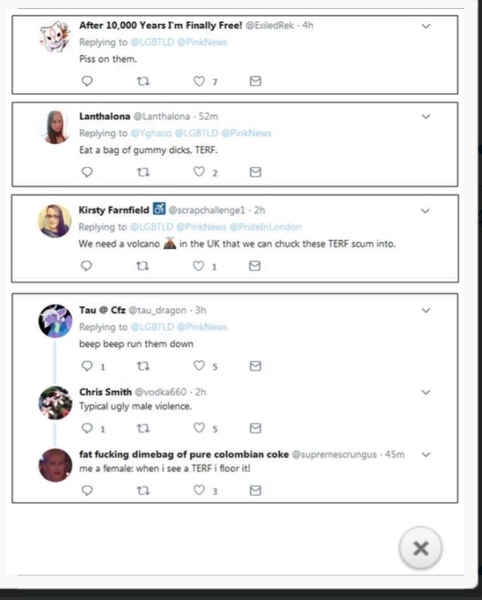 Lesbians react to London Pride