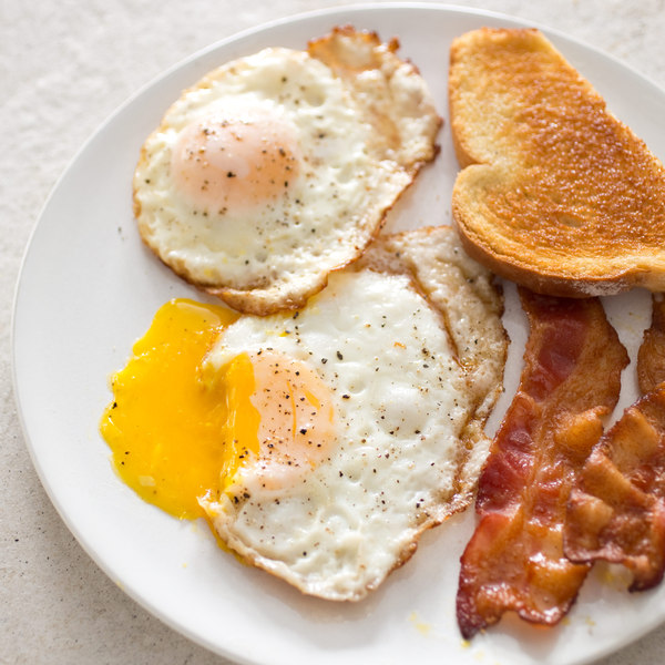To think this egg is not poached?