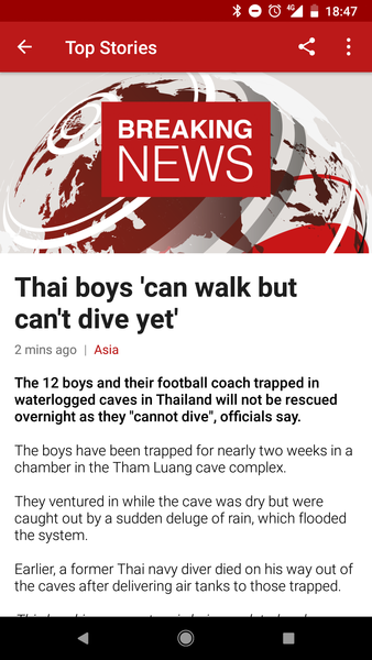 Children missing in Thai cave found.