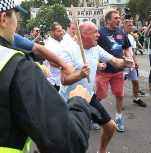 Westministenders: May's Turd Way covered in Donald's Glittery Tickertape from his Parade