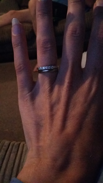 Wedding ring dilema show me yours