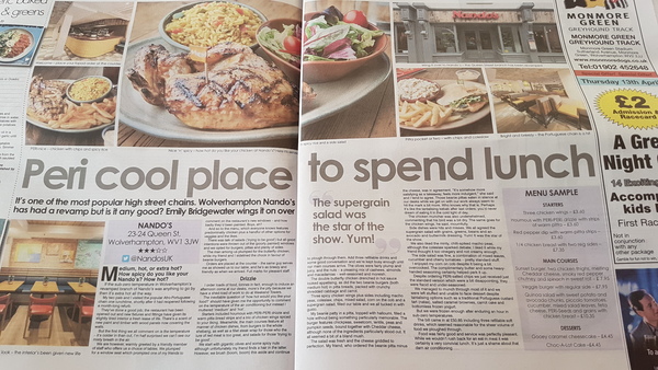 Just found this 'article' in my local newspaper