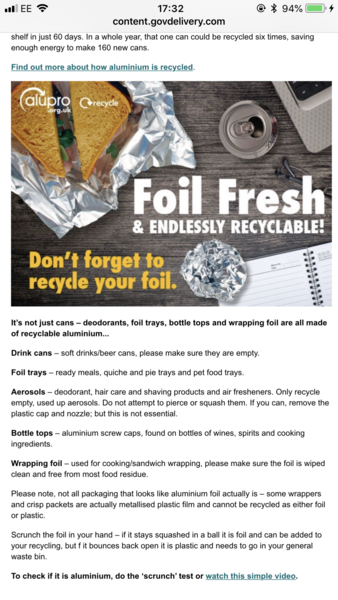 Do you clean your recycling before putting in the bin?
