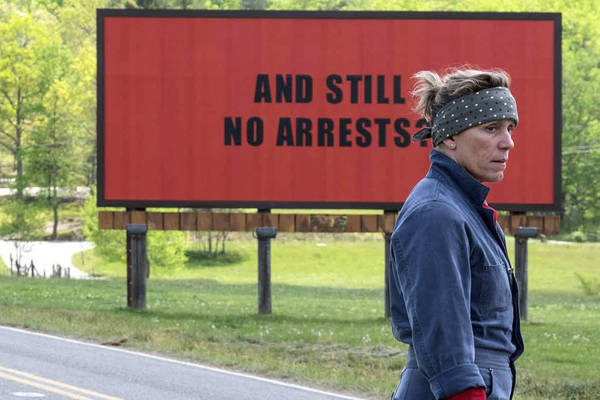 Bring Along Baby: Three Billboards Outside Ebbing, Missouri