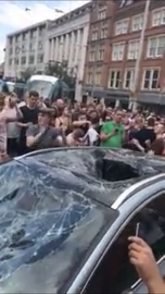 To be disgusted by my own city?