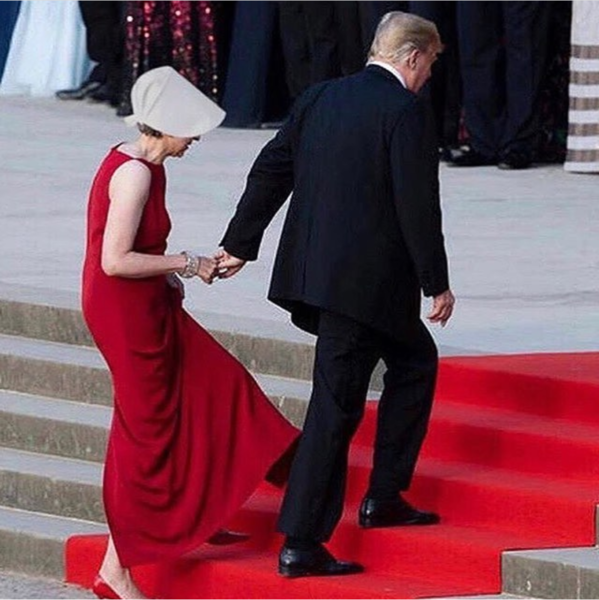 To think Theresa should stop holding his hand