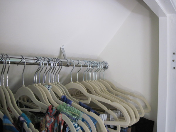Moved house, just realised there is no bloody storage space for clothes!!!