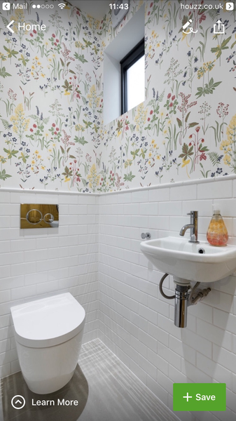 Utility-bathroom decoration