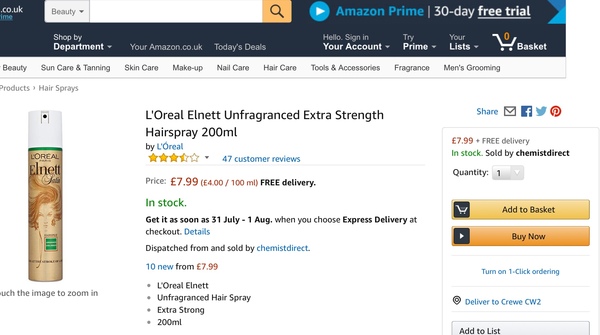 Unperfumed hairspray recommendations please