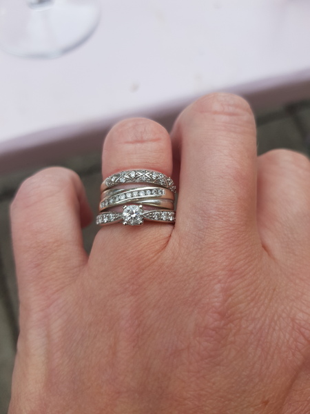Wedding ring dilema show me yours