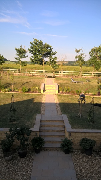 Cotswold Garden - what to do with the fencing around our garden