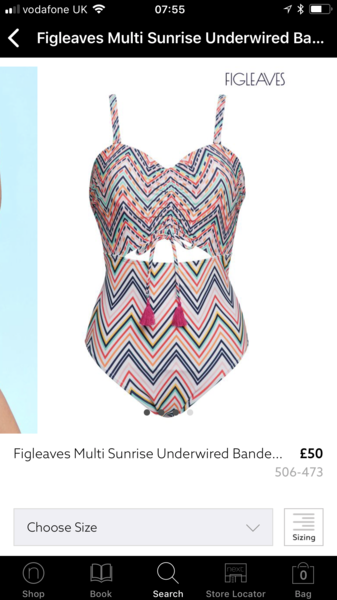 Swimsuit for gigantic norks