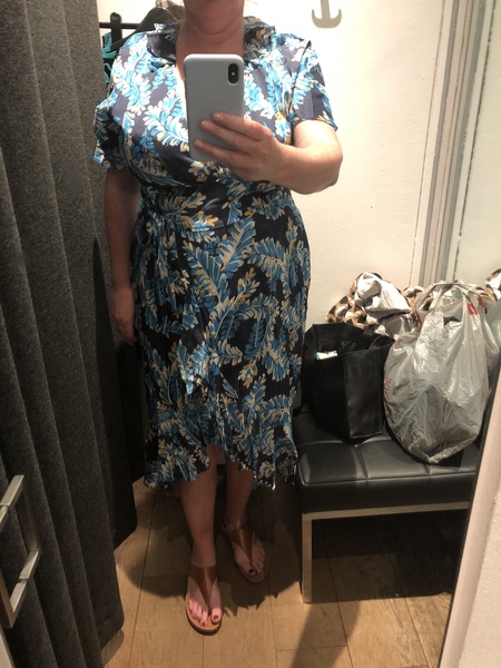 They are trying to tell me this dress looks good for a wedding.