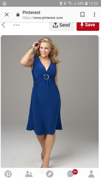 They are trying to tell me this dress looks good for a wedding.