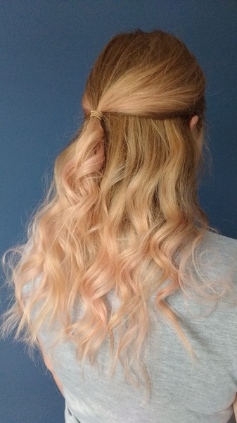 Talk to me about pink hair....