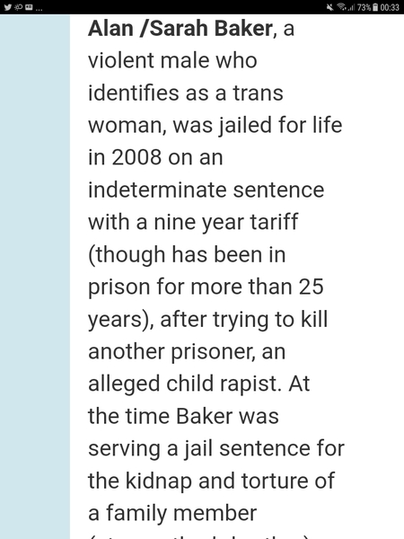 This never happens: male offenders in female prisons