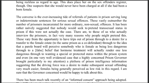 Sexual assaults on Vulnerable Women Prisoners