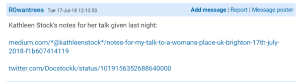 WPUK Brighton Meeting: Turning the Tide