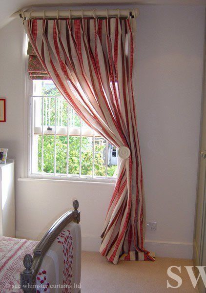 The most difficult bloody place to put a curtain ever...HELP
