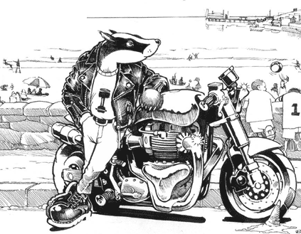 Any ideas how I could gently discourage Mr Badger from trashing my garden?