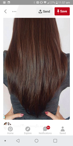 To want lots of layers in my hair?
