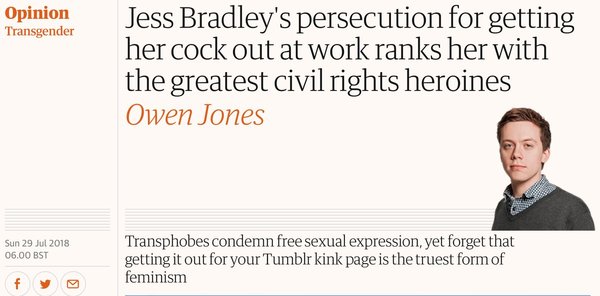 Jess Bradley, first transgender student officer, suspended after flashing photos