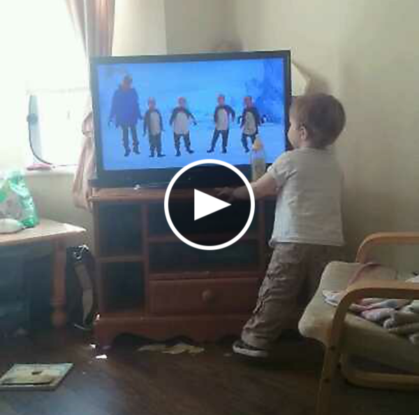 To really get into the CBeebies shapes song.