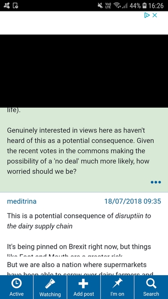 Strange black bar across random threads...