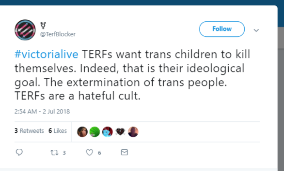 Victoria Derbyshire show today - transgender children buying time by delaying puberty