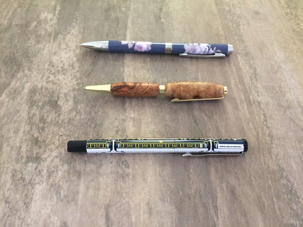 to dislike sharing pens at work