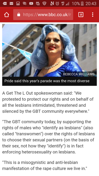 Lesbians react to London Pride