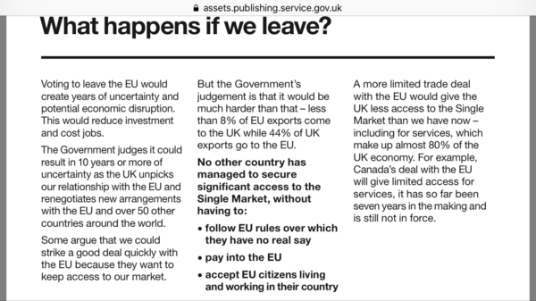 Still Not the Brexit Arms