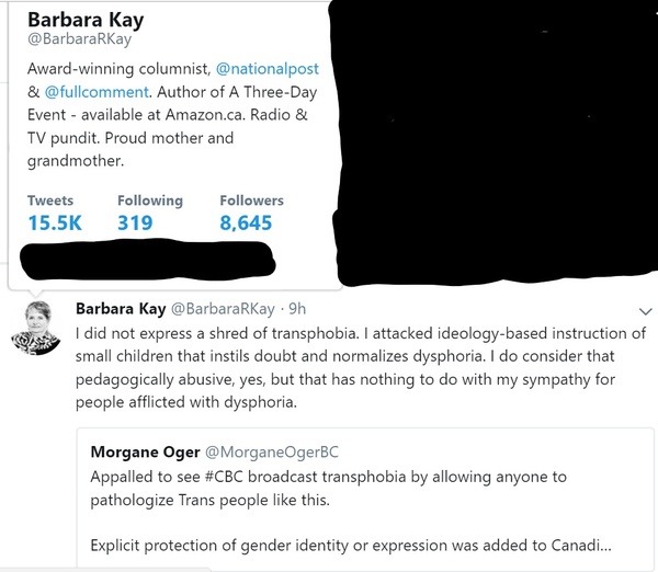 Morgane Oger is campaigning to shut down a rape crisis centre in