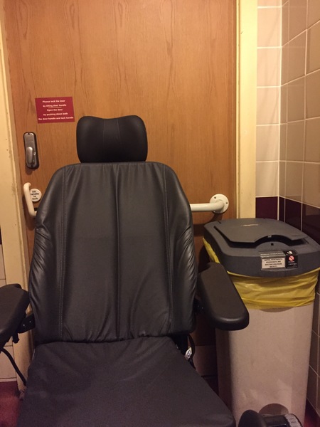 To think that building regulations for ladies loos should be changed?