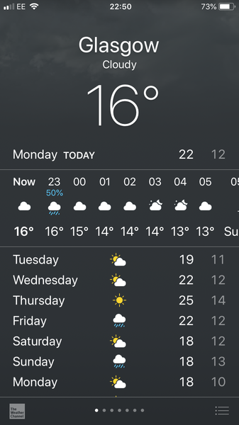 About the heatwave