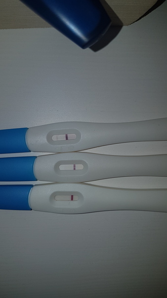 One positive test, five negative tests