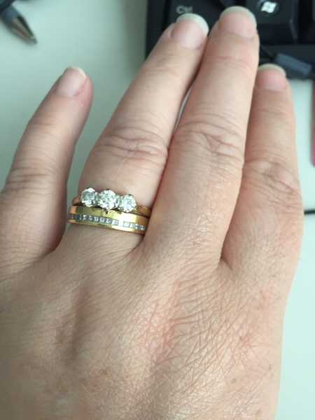 Wedding ring dilema show me yours