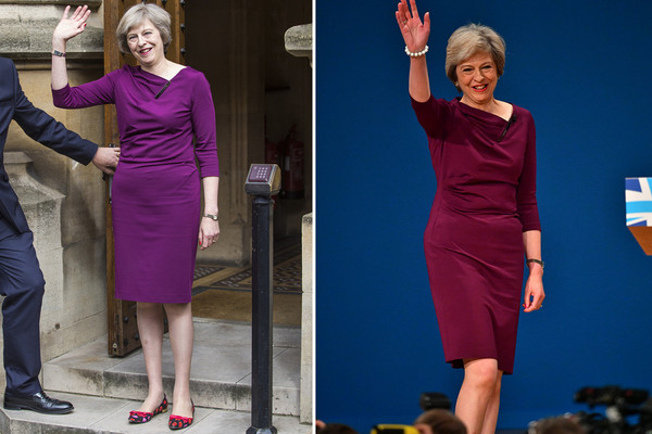 Politics entirely aside... Theresa May looks fucking fabulous!
