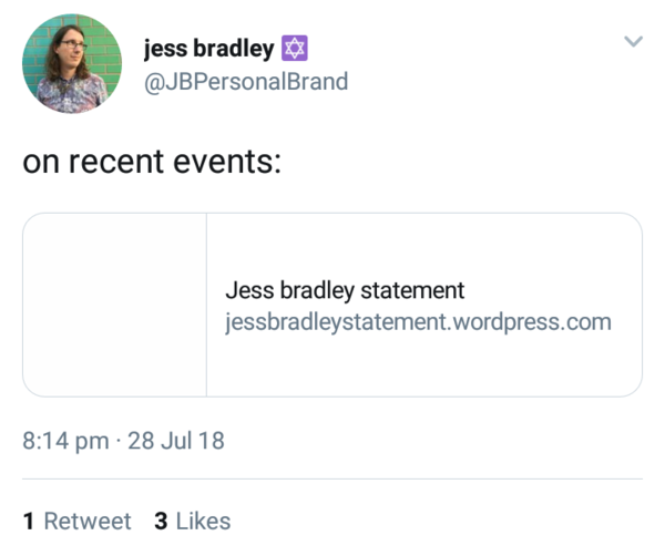 Jess Bradley, first transgender student officer, suspended after flashing photos