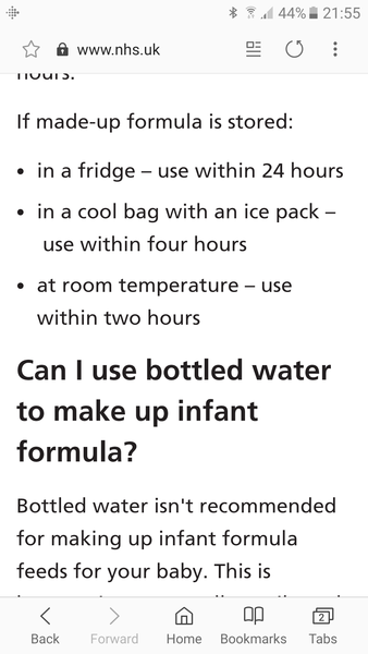 Formula advice!