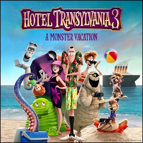 Share your hilarious family holiday stories with Drac from Hotel Transylvania 3 - £300 voucher to be won