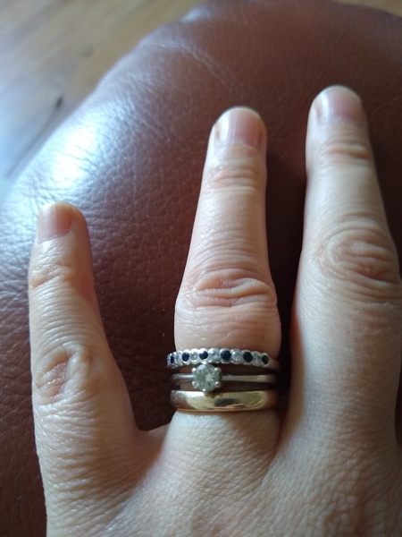 Wedding ring dilema show me yours