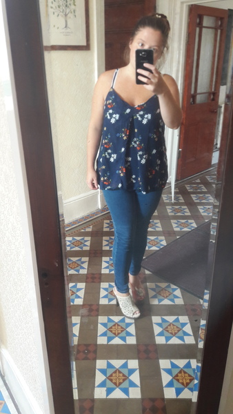 Which top for date day...off to watch the match