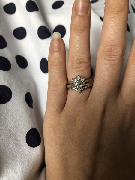 Wedding ring dilema show me yours